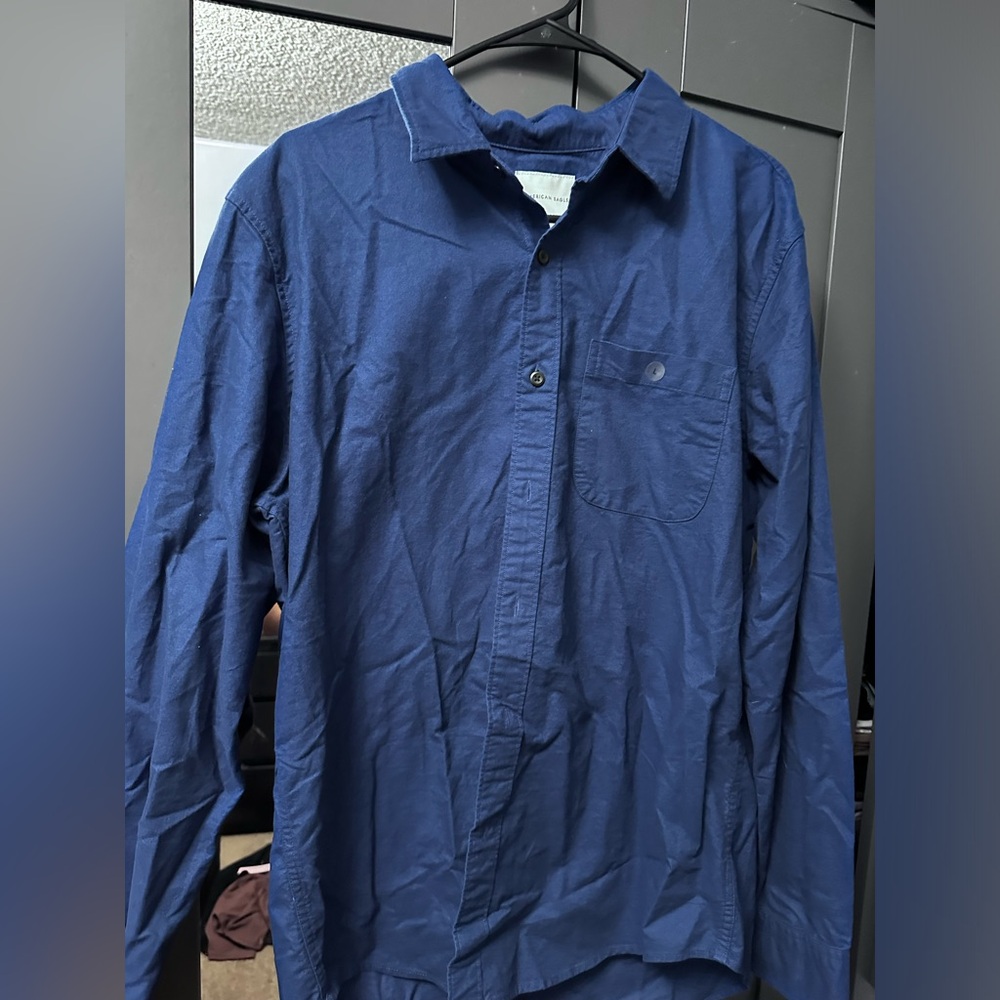 Men’s long sleeve collar shirt